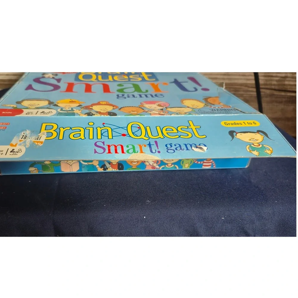 Brain Quest Smart‎ Game University Games Grades 1-6 Educational Trivia 01712